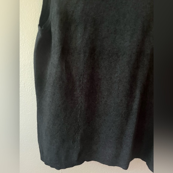 Silk Cashmere Blend Sleeveless Turtleneck Tank Top Medium by Casual Corner - Picture 5 of 9